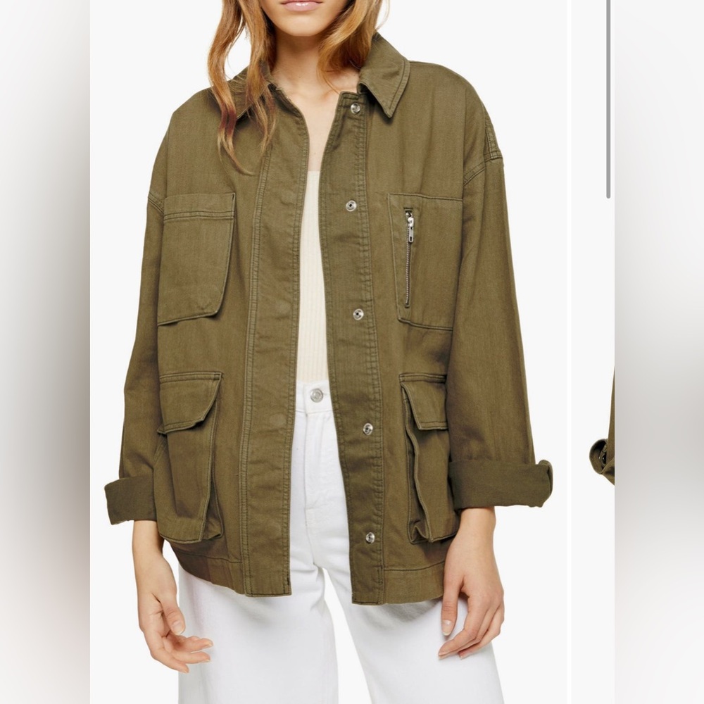 Topshop Freya Shirt Jacket